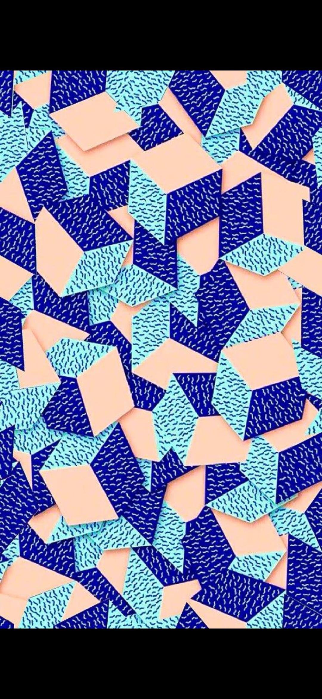 Blue Geometrical (78)